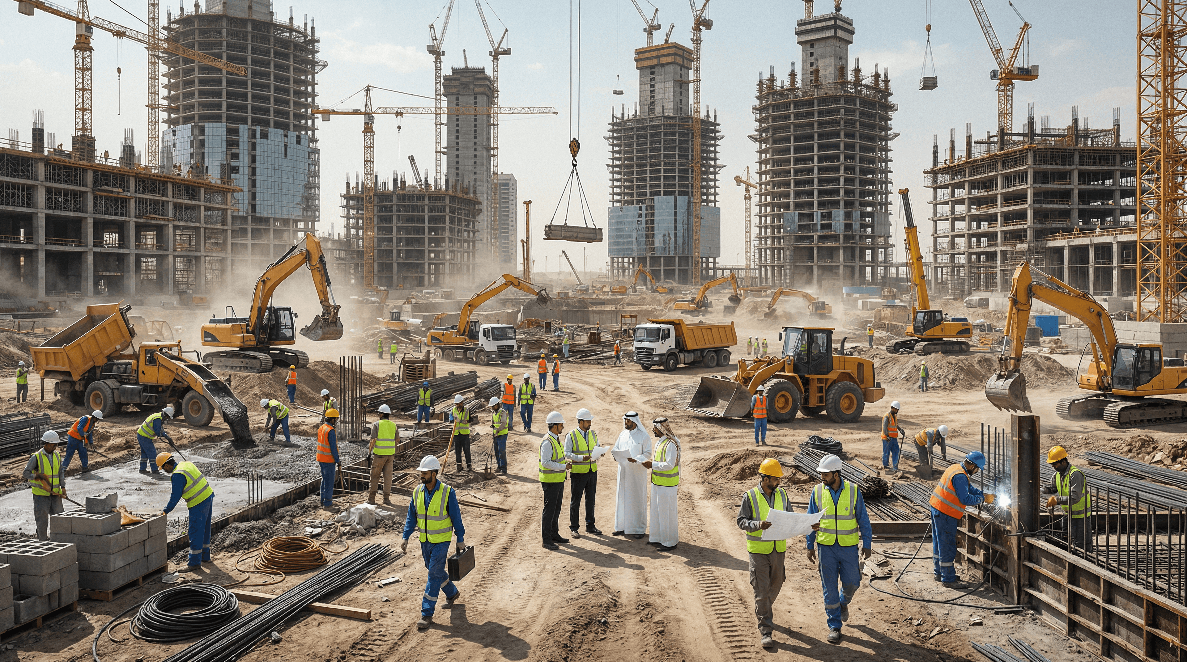 Abyatona construction team on site